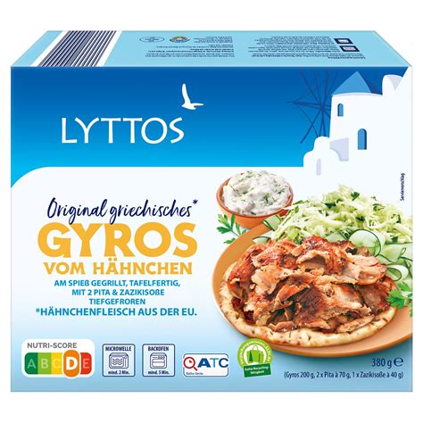 Lyttos Gyros Mit Pitas G Aldi S D