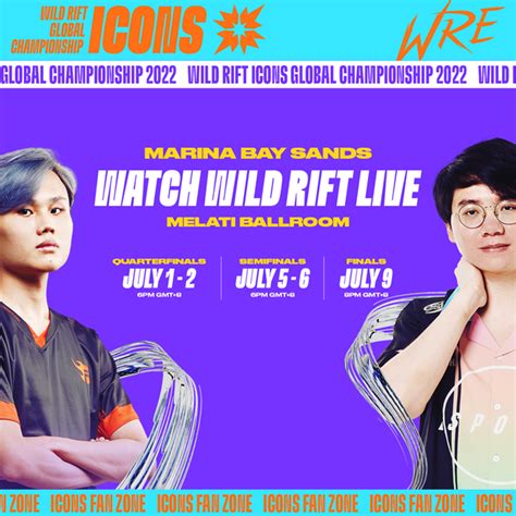 Jadwal Pertandingan Wild Rift Icons Global Championship 2022 Dunia Games