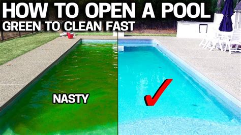 Open Your Own Pool And Keep It Clean All Season Easy Tips Youtube