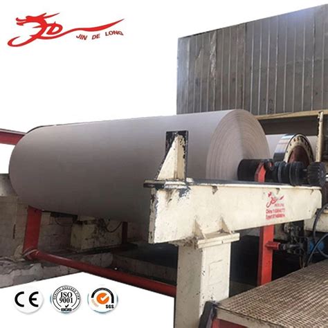 Waste Paper Recycling Machine Jumbo Roll Corrugated Carton