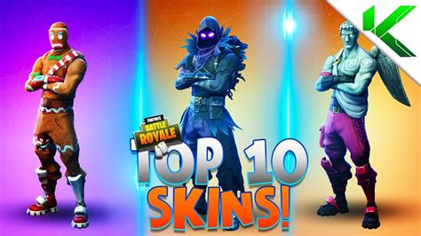 Top 10 Best Skins In Fortnite Battle Royale Fortnite Top 10 Skins Youtube