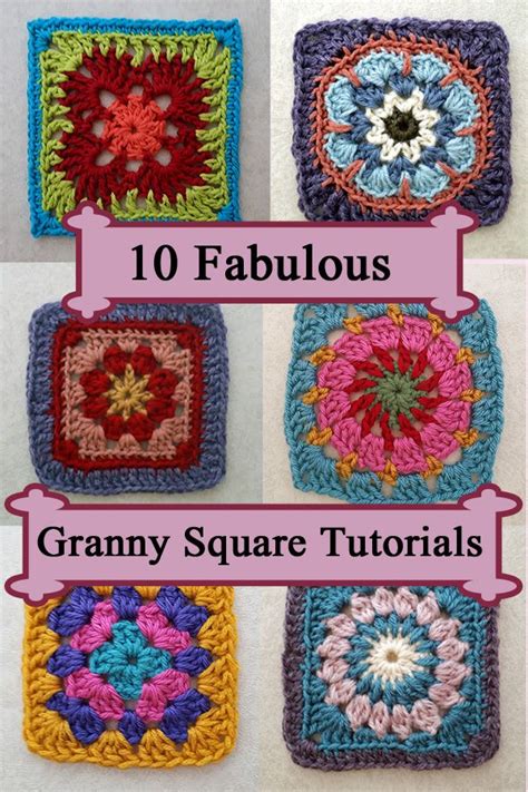 10 Fabulous Granny Square Pattern Tutorials Artofit