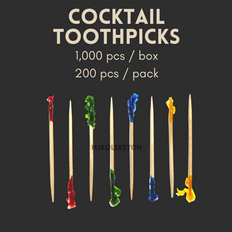cocktail toothpick pcs lazada ph