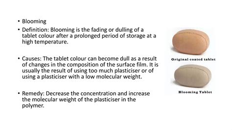 Tablet Coating Defects And Their Remedies Ppt