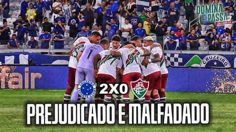 Resenha pós jogo Cruzeiro 2 x 0 Fluminense Fluminense Últimas