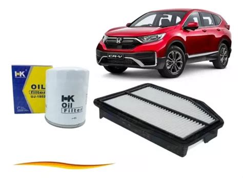 Kit Filtros Para Honda Crv 2 4 2016 2018 Aceite Aire Polen Cuotas Sin