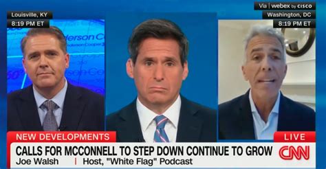 Joe Walsh and Scott Jennings Argue Over Whether McConnell Is Fit to Serve