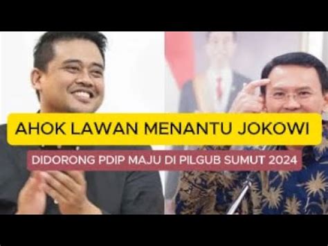 Ahok Siap Maju Di Pilgub Sumut 2024 Lawan Edy Rahmayadi Dan Bobby