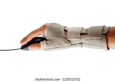 Wrist Hand Orthotics Support Carpal Tunnel Stock Photo 1254791851 ...