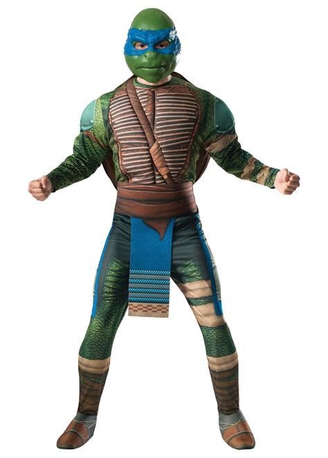 Teenage Mutant Ninja Turtles 2 Leonardo Men Costume Superhero Costumes