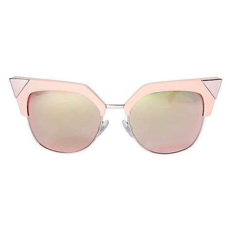 Fendi Pink Cat Eye Sunglasses Liked On Polyvore Featuring Accessories Eyewear Sunglasses