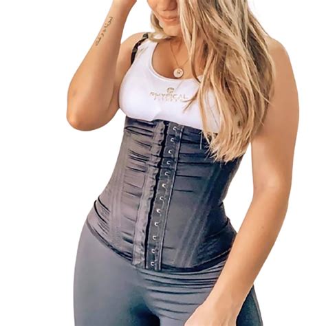 Cinta Modeladora 12 Barbatanas Original Faixa Abdominal Barriga