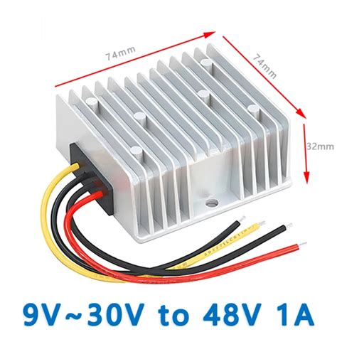 Input Dc 12v 24v9 30v To Output Dc 48v 1a 2a 3a 5a 6a Step Up Dc To Dc Converter