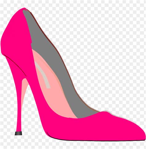 Ink High Heel Shoes Clipart Pink High Heel Clipart Png Image With