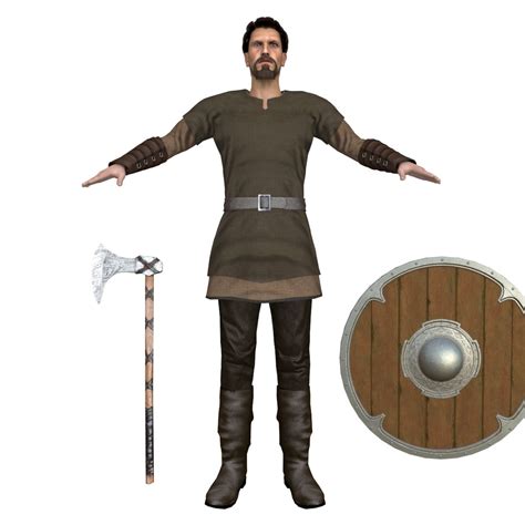 Viking V2 3d Model 99 Fbx Max Free3d