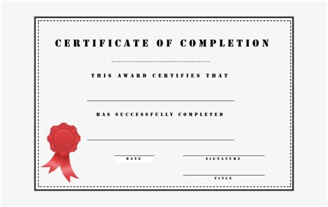 Certificate Of Training Completion Template Collection