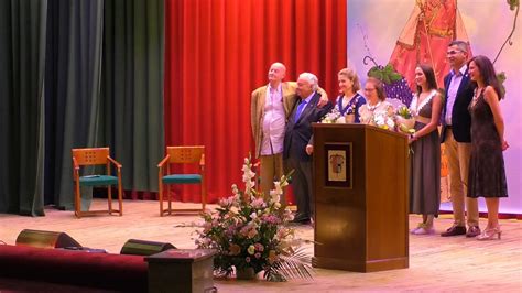 PREGÓN XXVI FIESTAS DE LA VENDIMIA Y TRADICIONAL VELÁ DE LA CORONADA A