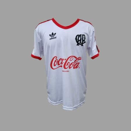 Camisa Retr Atl Tico Paranaense Branca Fut Retro