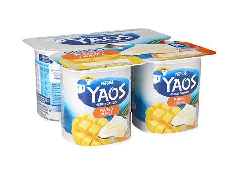 Yogur Griego Mango Nestl Yaos Postres L Cteos Nestl