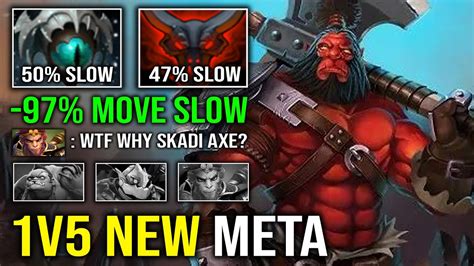 New Meta Slow Eye Of Skadi Full Aghanim Call Delete Shot