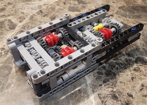 LEGO MOC 8 Speed Sequential Transmission By Jfb9301 Rebrickable