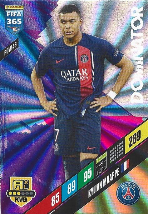 PANINI FIFA 365 2024 DOMINATOR KYLIAN MBAPPE PSG POW 48 Gdańsk Kup