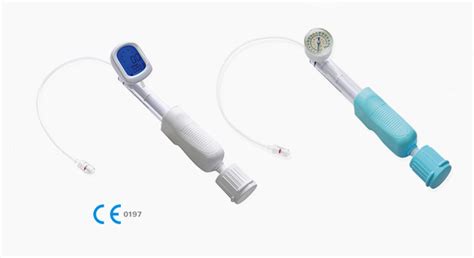 Medical Disposable Balloon Inflation Device For Ptca Operation China