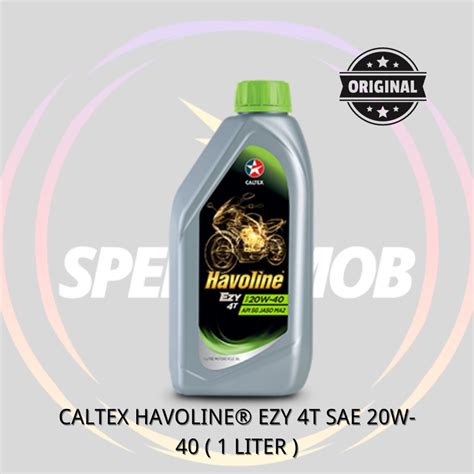 CALTEX Havoline Ezy 4T SAE 20W 40 1 LITER Shopee Malaysia