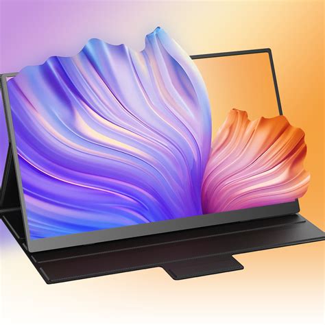 Qled Monitor Travel Screen 1080p 15.6 Inch | UPERFECT