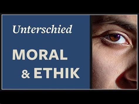 Was Ist Moral Was Ist Ethik Beispiele Unterschied Moral Ethik