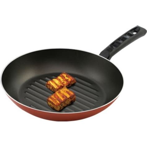 Grill pan with glass lid (28 CM) - Dev Kitchenware