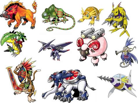 Digimon Armor Evolution Chart