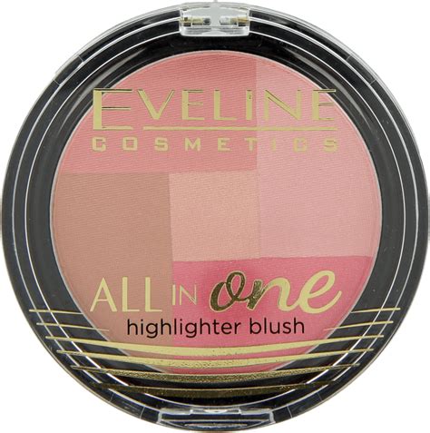 EVELINE COSMETICS, All in One, róż mozaika na policzki nr 02, 6,5 g ...