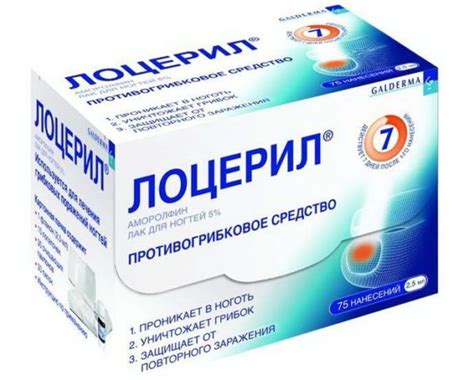 Лоцерил от грибка ногтей: инструкция, цена, отзывы и аналоги