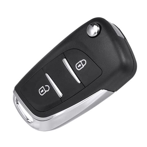 Buttons Remote Key Fob Pcf Chip Mhz Ce For Peugeot