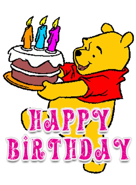 Happy Birthday Animated Cartoon Cake GIF - UINona GIFs