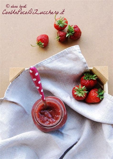 Confettura Di Fragole Senza Zucchero Con Un Poco Di Zucchero