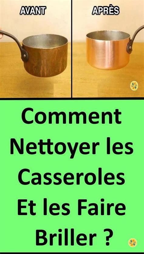 LAstuce Pour Nettoyer Les Casseroles Et Les Rendre Brillantes