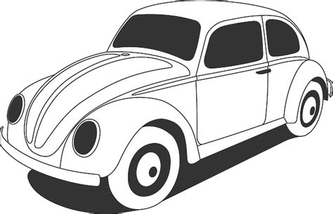 Fusca Desenho Para Colorir Imagem De Carros Para Colorir E Imprimir