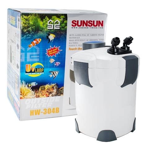 Filtro Canister SunSun HW 304B 2000L H Uv Mascotas Inugami