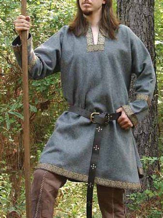 100804G Woolen Viking Tunic Grey 82 95 Viking Clothing Viking