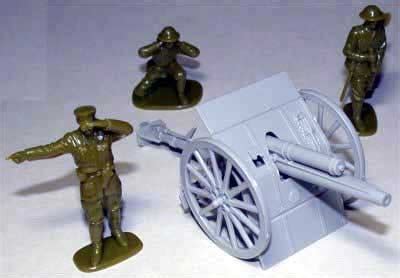 EM3502 WWI British Artillery With 18 Pdr Gun Emhar 3502 1 35 Kit