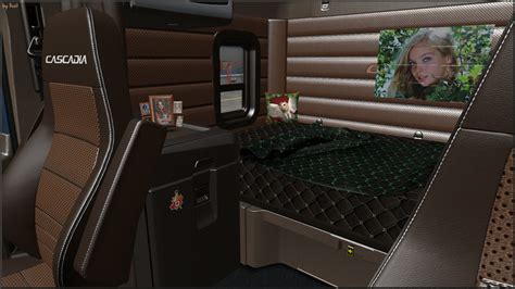 Ats Beige Interior For Freightliner Cascadia 2019 V 1 0 Interieurs Mod