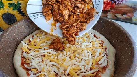 Mexican Chicken Pizza Easy And Delicious Mexican Chicken Pizza Recipe With Special Spices Youtube