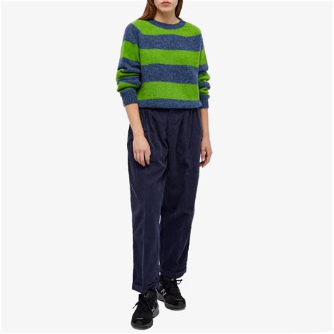 YMC Jets Stripe Crew Knit Multi END