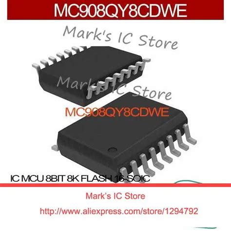 MC908QY8CDWE IC MCU 8BIT 8K FLASH 16 SOIC MC908QY8CD 908Q MC908QY8