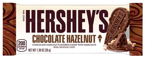 Hershey S Chocolate Hazelnut Ice Cream Flavored Standard Size Candy Bar 1 38oz