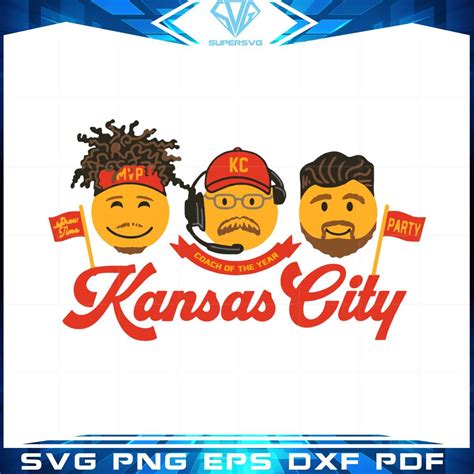 Kelce Mahomes And Andy Baby Kc Chiefs Fans Svg Cutting Files