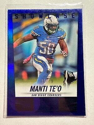 K33 715 2014 Panini Hot Rookies Showcase 183 Manti Te O 79 EBay