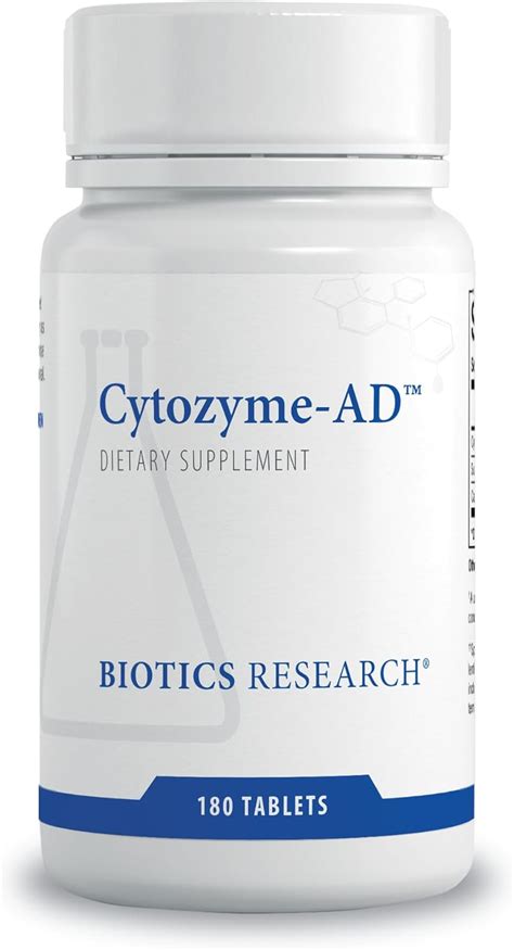 Biotics Research Cytozyme Ad Tablets Amazon Ca Health Personal